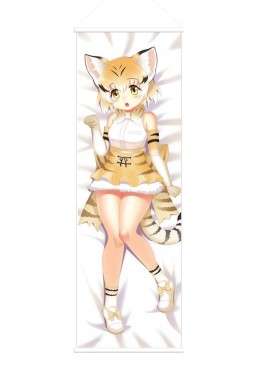 Serval Kemono Friends Anime Wall Poster Banner Japanese Art