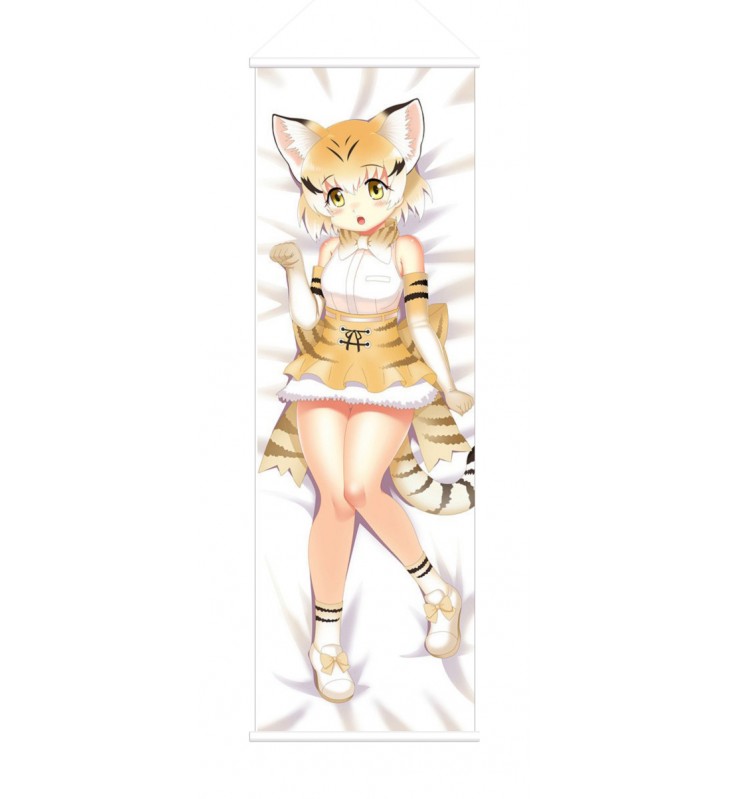 Serval Kemono Friends Anime Wall Poster Banner Japanese Art