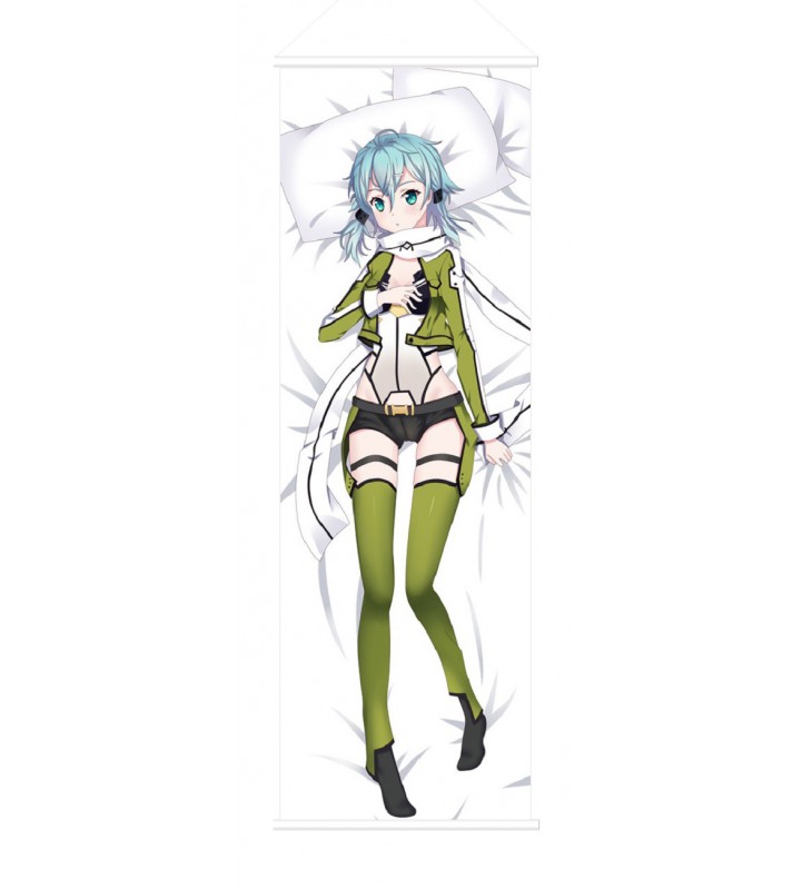 Sinon Sword Art Online Anime Wall Poster Banner Japanese Art