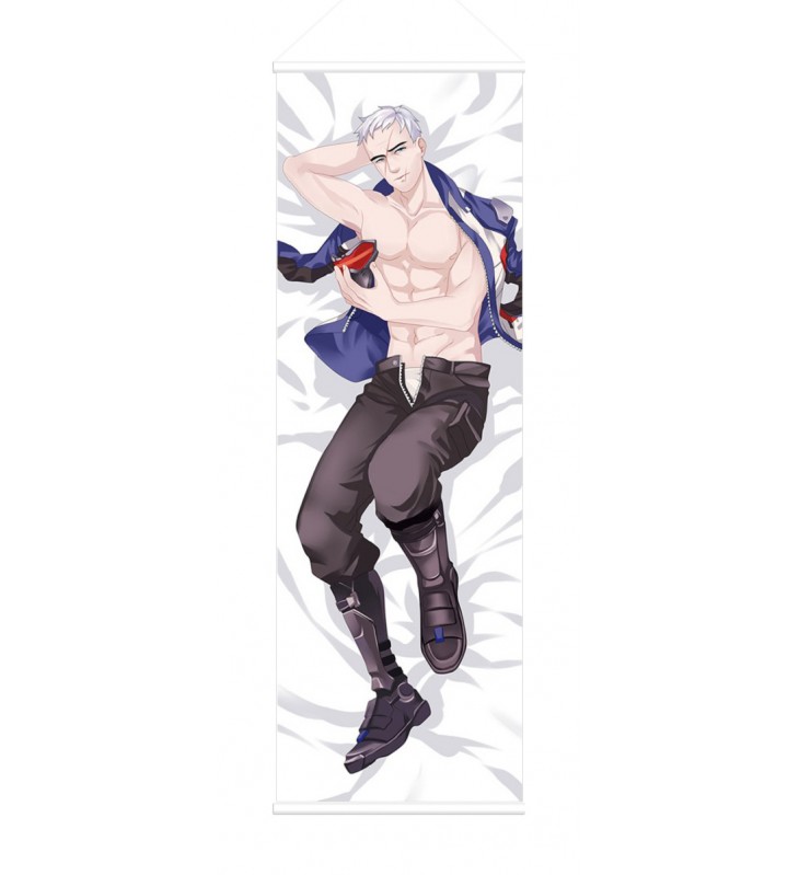 Soldier 76 Overwatch Male Anime Wall Poster Banner Japanese Art