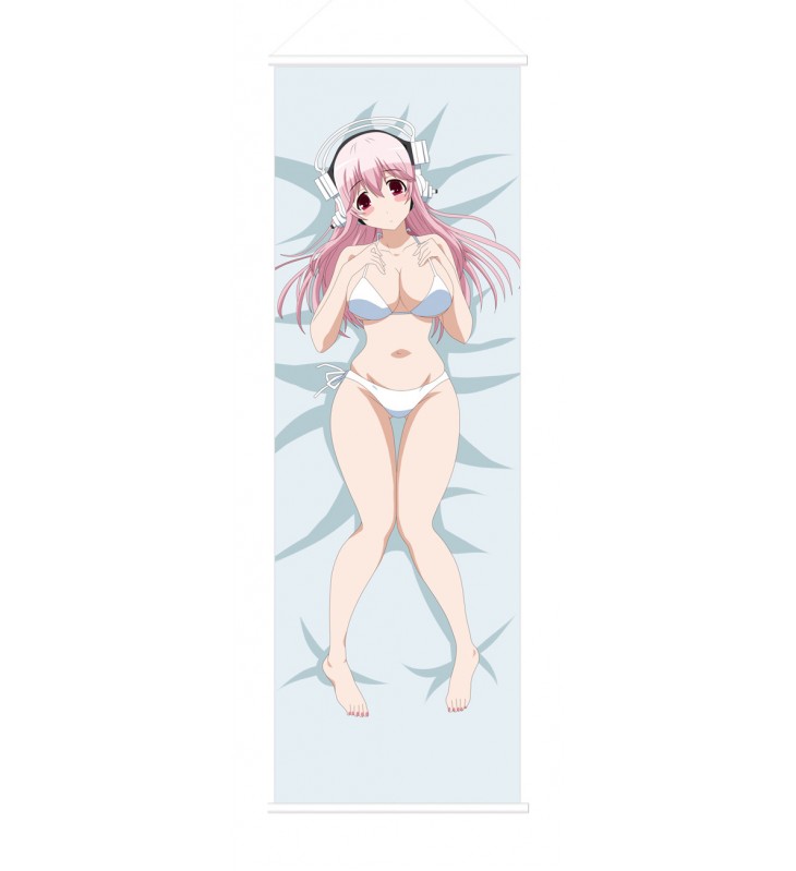 Super Sonico Japanese Anime Painting Home Decor Wall Scroll Posters