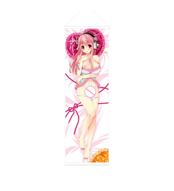 Super Sonico Japanese Anime Painting Home Decor Wall Scroll Posters Super Sonico2