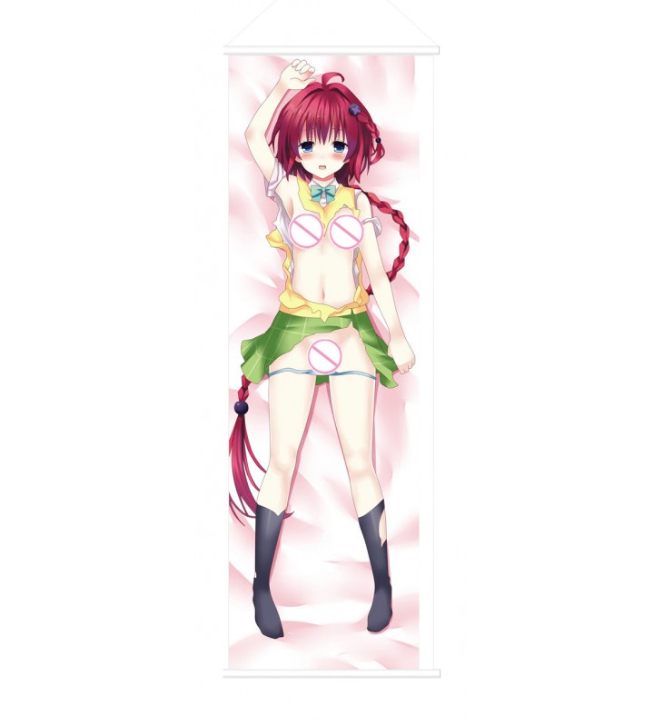 To Love Ru Scroll Painting Wall Picture Anime Wall Scroll Hanging Deco