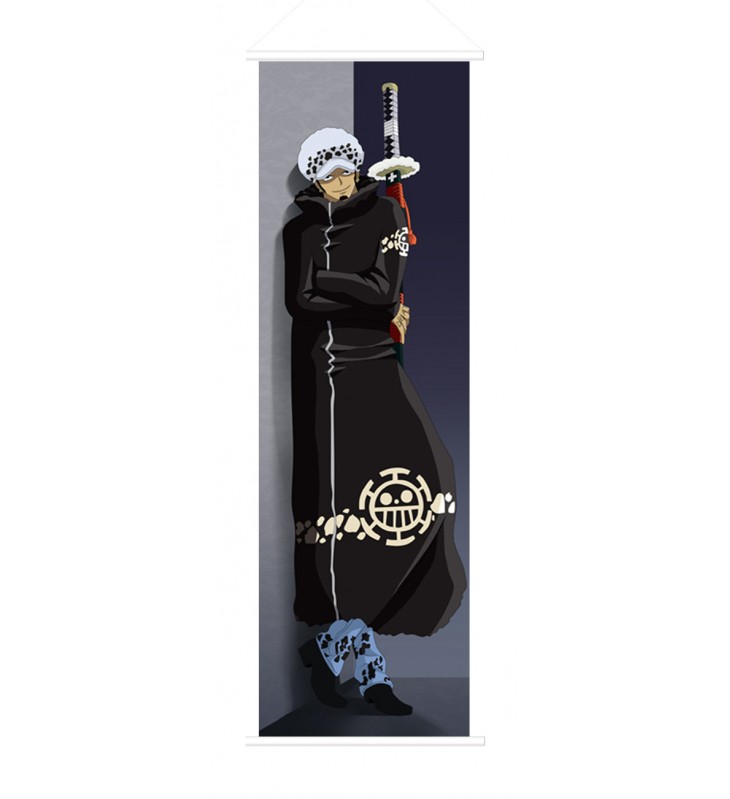 Trafalgar Law Shichibukai Anime Wall Poster Banner Japanese Art