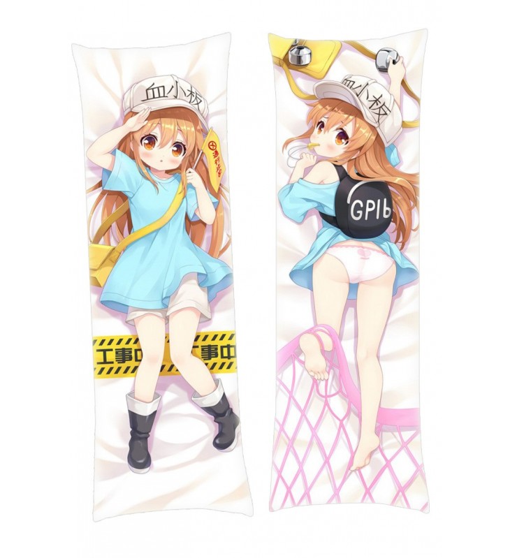 Platelet Cells at Work Anime Dakimakura Japanese Hugging Body Pillow Cover