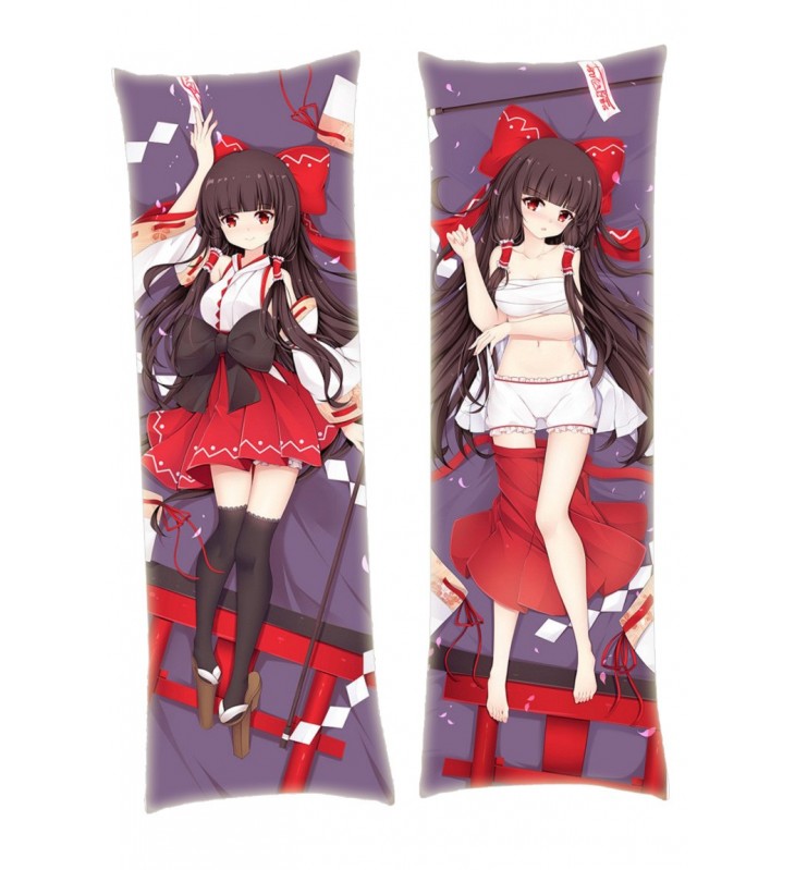 Touhou Project Reimu Hakurei Anime Dakimakura Pillowcover Japanese Love Body Pillowcase