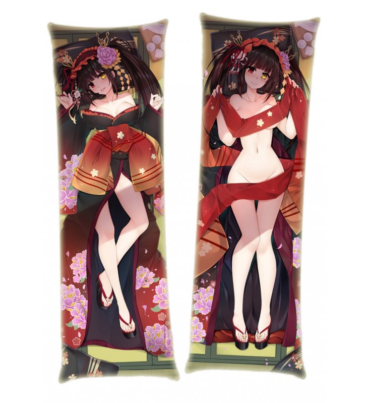 Tokisaki Kurumi Date A Live Flower Japanese character body dakimakura pillow cover