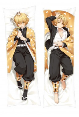 Kimetsu no Yaiba Agatsuma Zenitsu Hugging body anime cuddle pillow covers