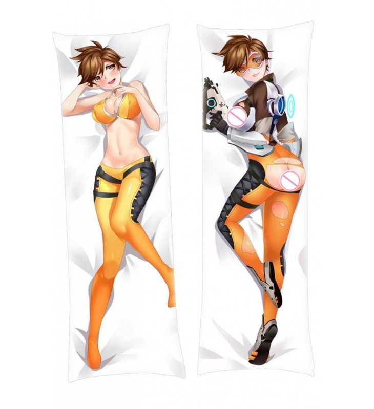 Overwatch Tracer Anime Dakimakura Pillowcover Japanese Love Body Pillowcase