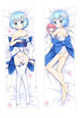 Rem Re Zero Anime Dakimakura Japanese Hugging Body Pillow Cover