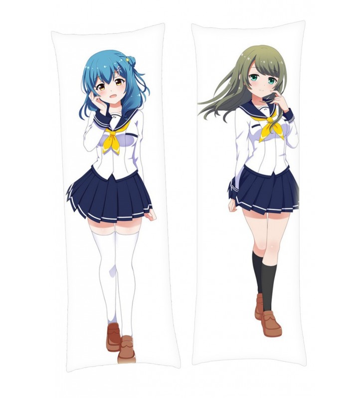 Kunieda Shiho and Kunieda Shiho Battle Girl High School Anime Dakimakura Pillowcover Japanese Love Body Pillowcase