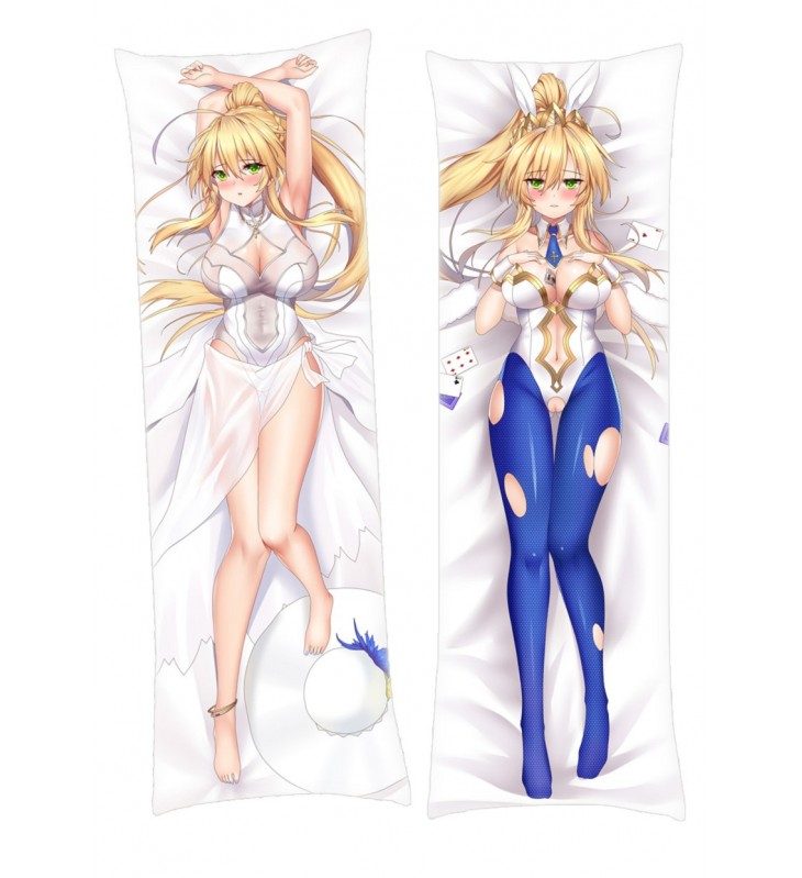 Fate Grand Order FGO Altria Pendragon Lancer Japanese character body dakimakura pillow cover