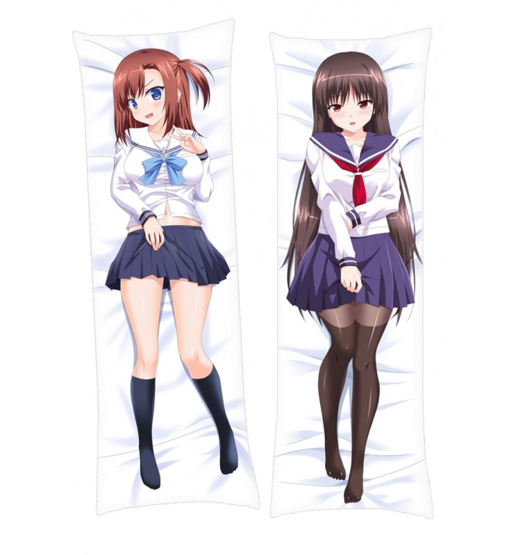 Student uniform Japanese character body dakimakura pillow cover