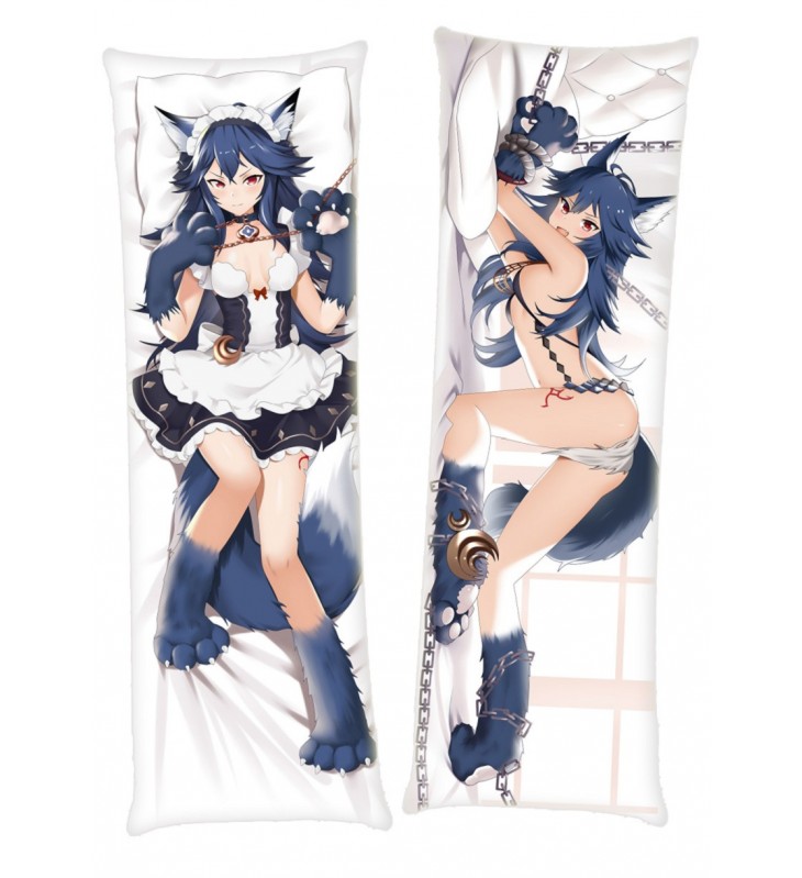 Magic Wolf Fenrir Granblue Fantasy Japanese character body dakimakura pillow cover