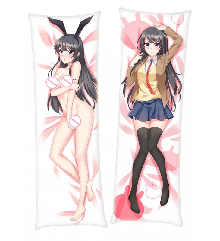 Rascal Does Not Dream of Bunny Girl Senpai Nude Japanese character body dakimakura pillow cover