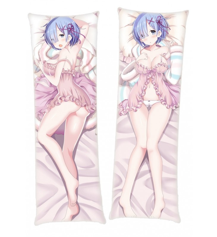 Rem Re：Zero Japanese character body dakimakura pillow cover