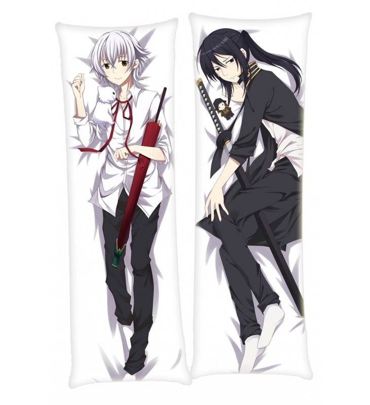 K-Project Isana Yashiro and Kuroh Yatogami Full body waifu japanese anime pillowcases