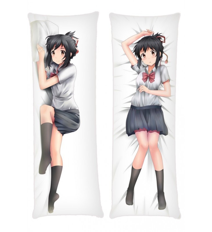 Mitsuha Miyamizu Your Name Anime Dakimakura Japanese Hugging Body PillowCases