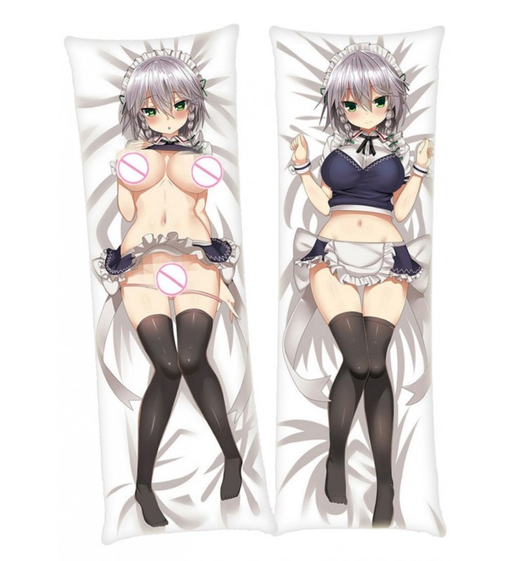 Sakuya Izayoi Touhou Project Anime Dakimakura Japanese Hugging Body PillowCases