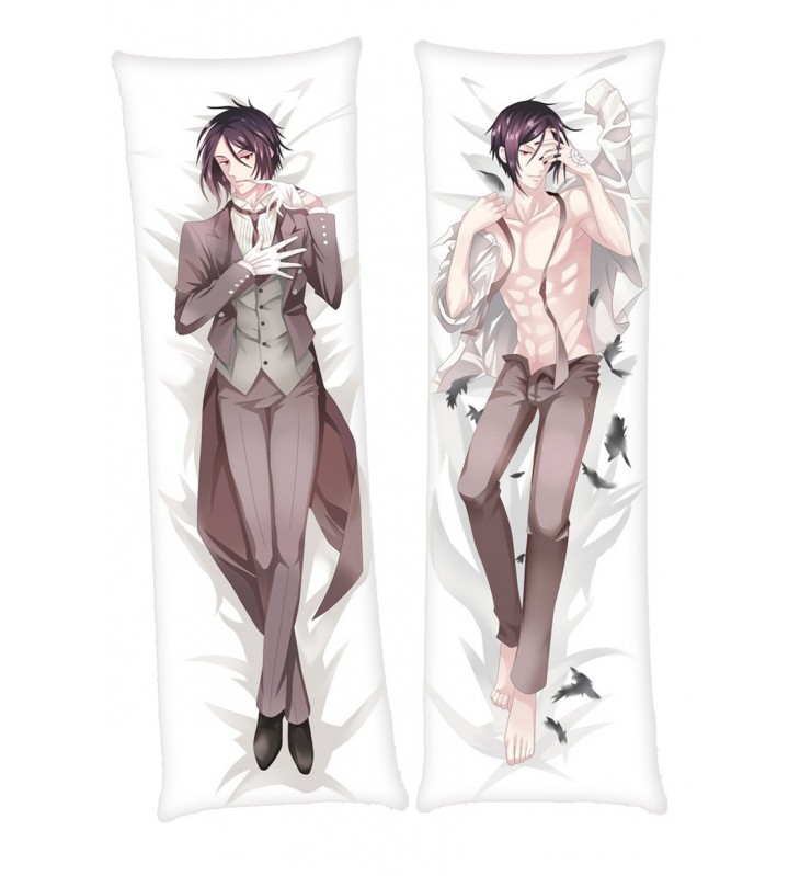 Sebastian Michaelis Kuroshitsuji Black Butler Male Anime body dakimakura japenese love pillow cover