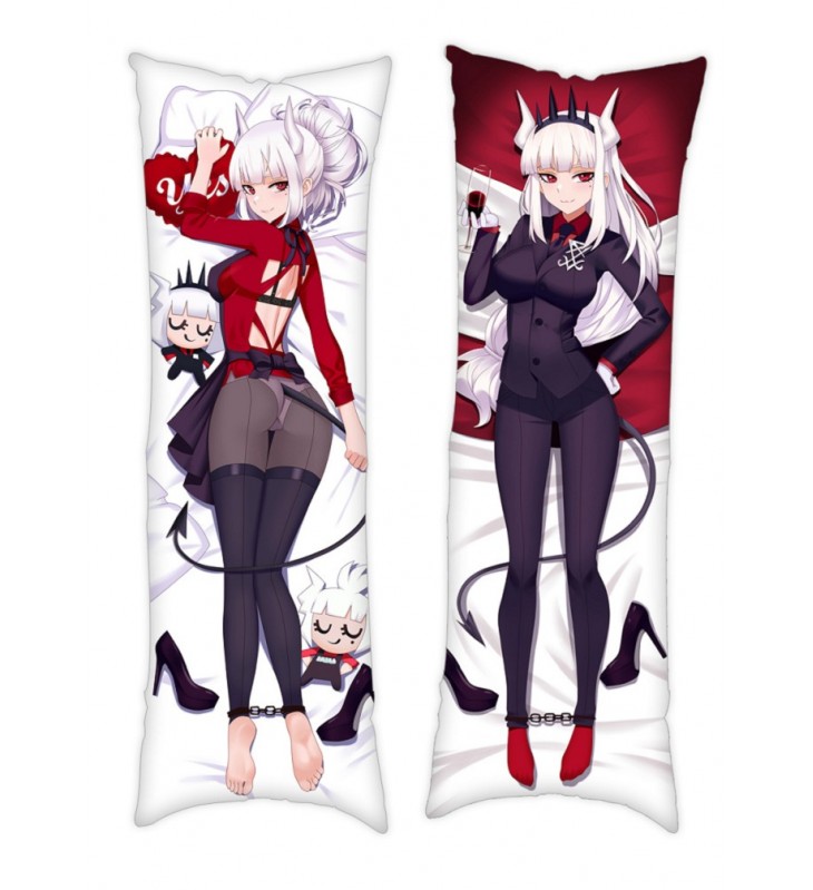 Helltaker Lucifer Anime Dakimakura Japanese Hugging Body PillowCover