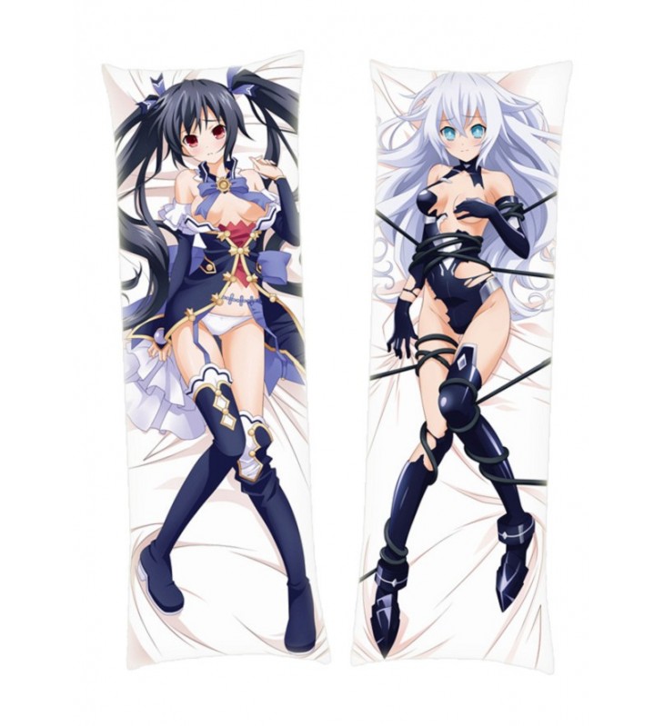 Hyperdimension Neptunia Black Heart + Noire Dakimakura Body Pillow Anime