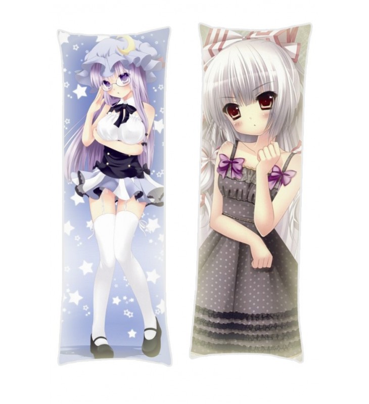 TouHou Project Patchouli Knowledge Fujiwara no Mokou Dakimakura Body Pillow Anime