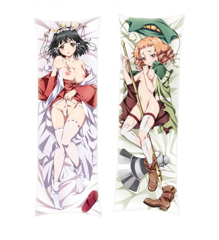 Kuroinu Kedakaki Seijo wa Hakudaku ni Somaru Kaguya Luu Luu Dakimakura Body Pillow Anime