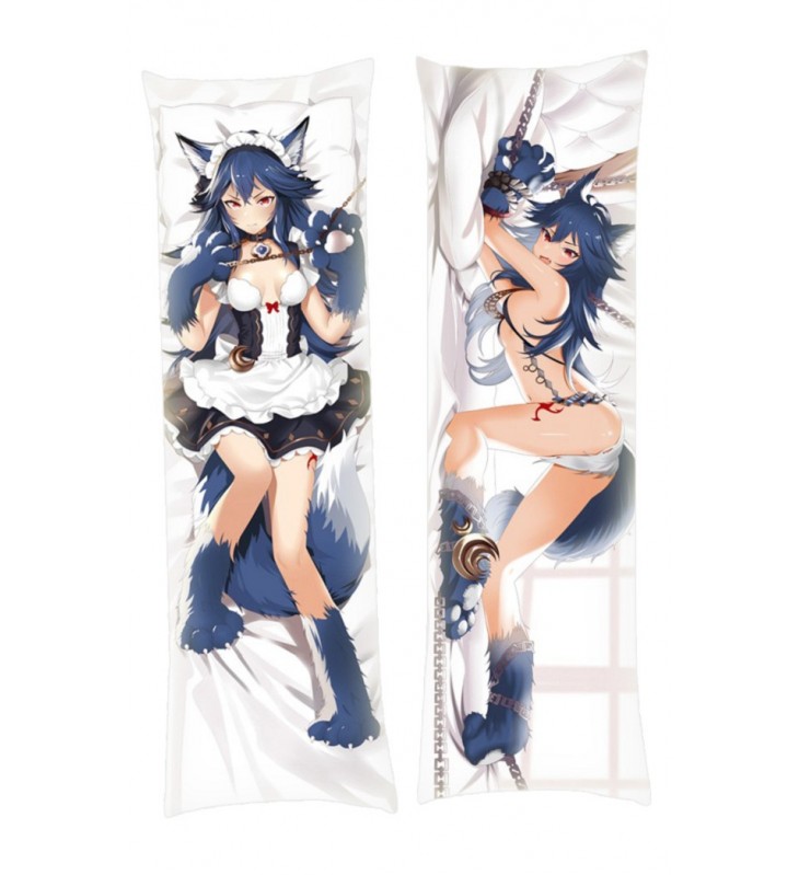 Granblue Fantasy Magic Wolf Fenrir Anime Dakimakura Japanese Hugging Body PillowCases