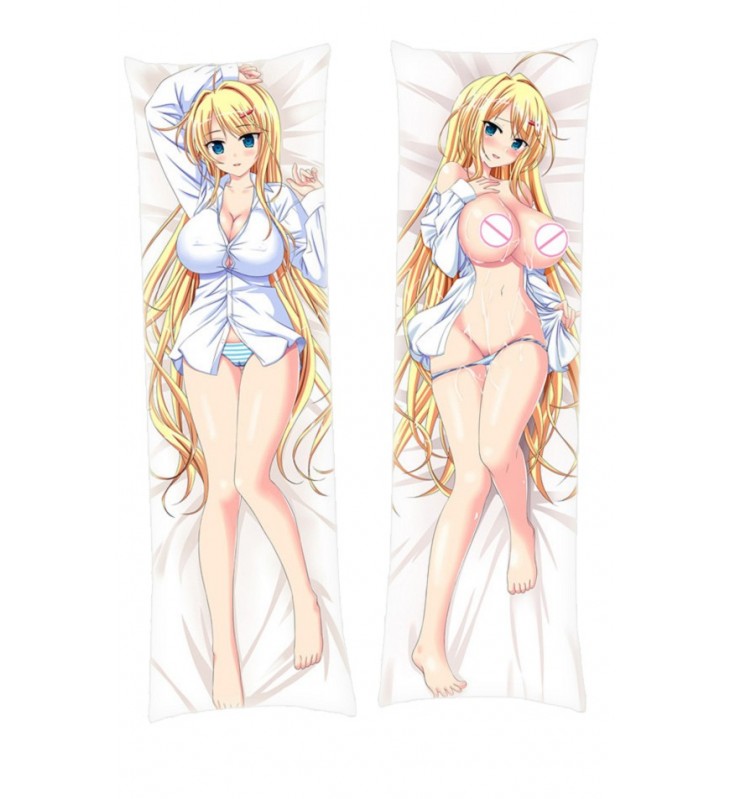 Game Style SQUEEZ Yui Big Big Breasts Naked Y Shirt She Furosaki Ellis Kamoi Dakimakura Body Pillow Anime