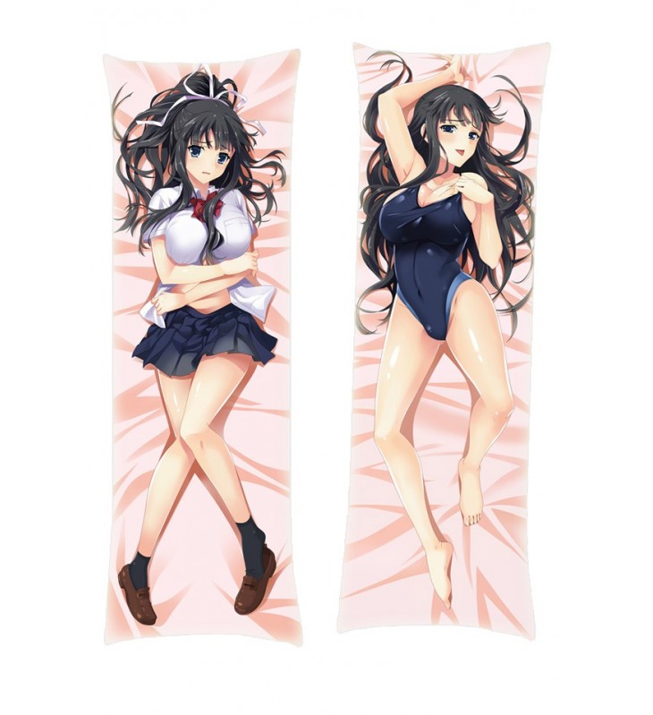 Galgame Jitaku Keibiin Katsuragi Yuki Katsuragi Sayaka Dakimakura Body Pillow Anime